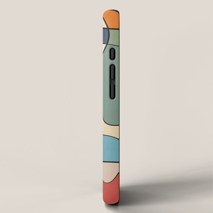 Abstract Line Art 07 iPhone Case Gallery Image 2