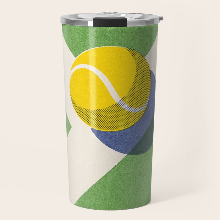 BALLS / Tennis - grass court I Travel Mug Gallery Image 1