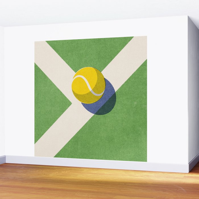 BALLS / Tennis - grass court I Wall Mural Gallery Image 2