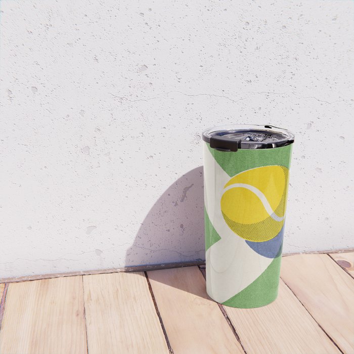 BALLS / Tennis - grass court I Travel Mug Gallery Image 4