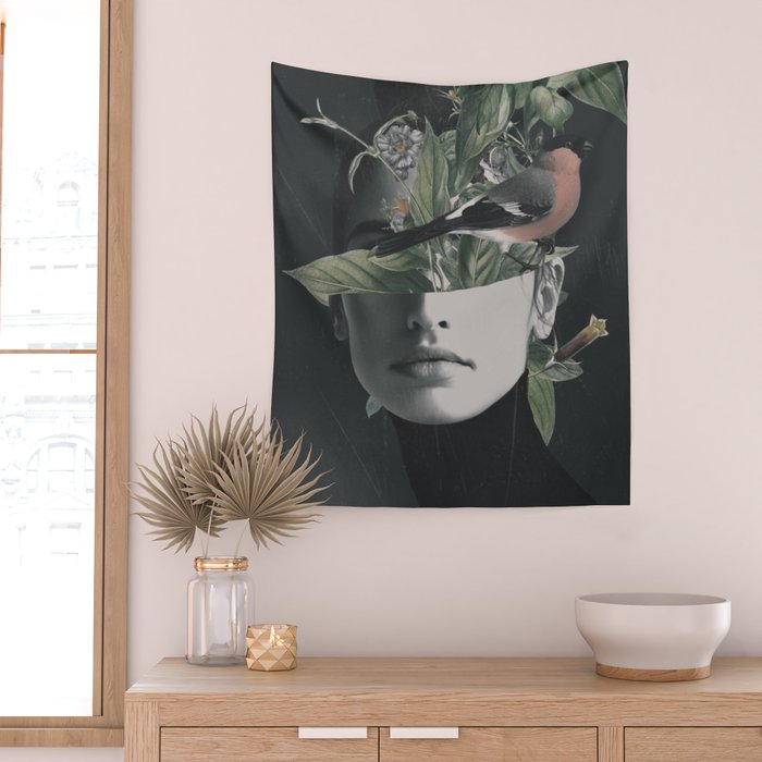 inner garden 11 Wall Tapestry Gallery Image 2