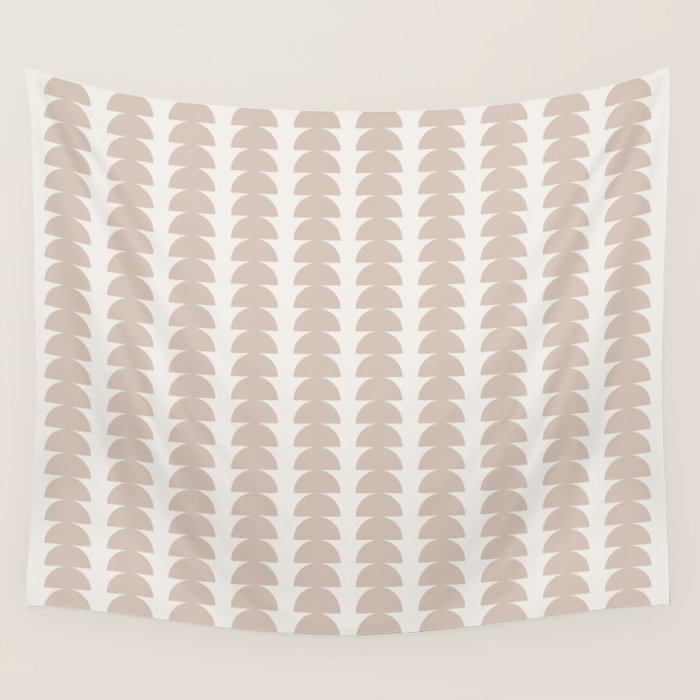 Maude Pattern - Earthy Neutral Wall Tapestry Gallery Image 1