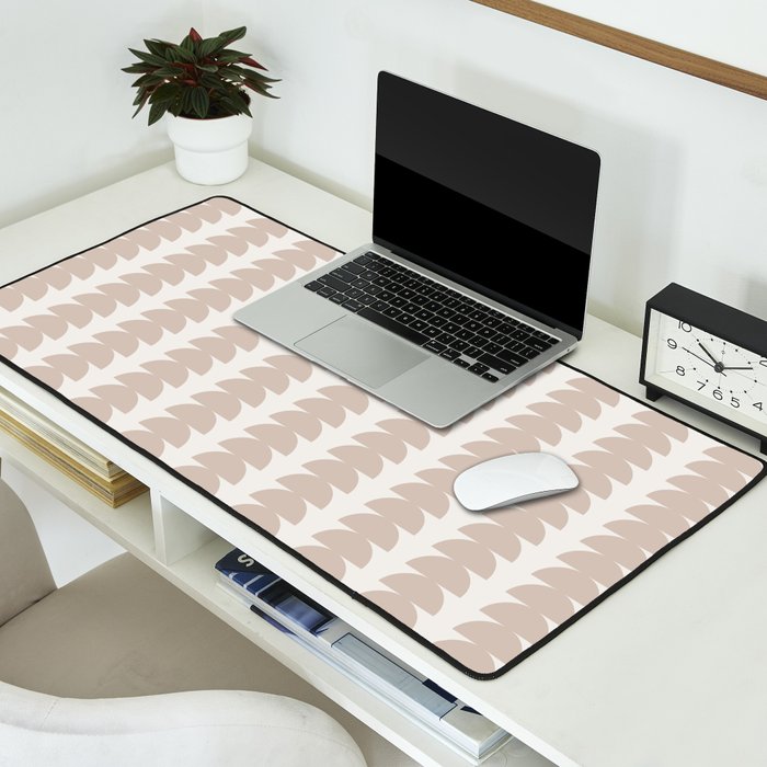Maude Pattern - Earthy Neutral Desk Mat Gallery Image 2