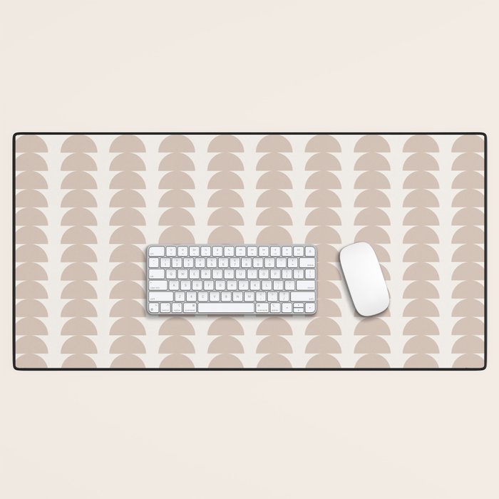 Maude Pattern - Earthy Neutral Desk Mat Gallery Image 1