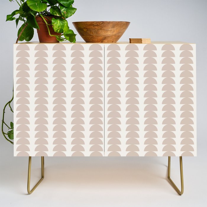 Maude Pattern - Earthy Neutral Credenza Gallery Image 1