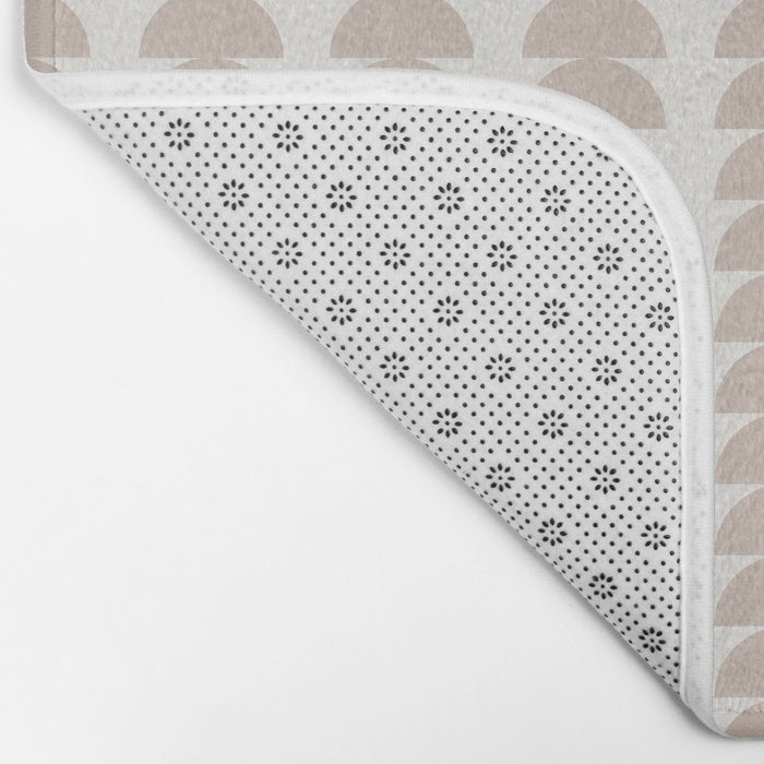 Maude Pattern - Earthy Neutral Bath Mat Gallery Image 2