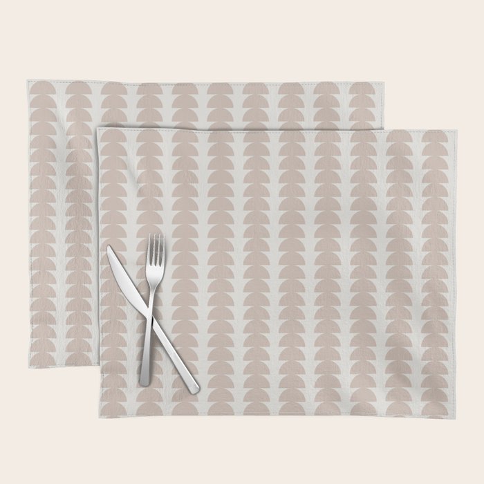 Maude Pattern - Earthy Neutral Placemat Gallery Image 1