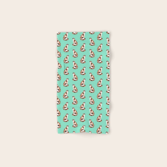 Spotted Cat Bath Towel Gallery Image 1