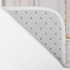 Pink Parisian Apartment Diorama Bath Mat Gallery Image 2