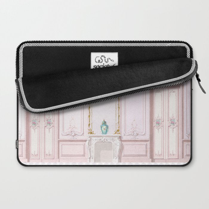 Pink Parisian Apartment Diorama Laptop Sleeve Gallery Image 2