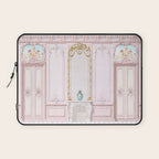 Pink Parisian Apartment Diorama Laptop Sleeve Gallery Image 1