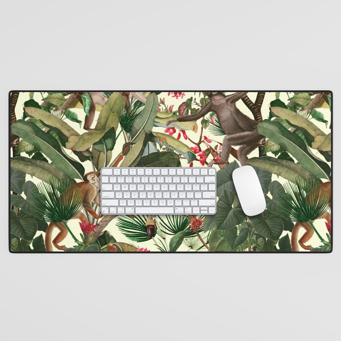 Monkey Forest Desk Mat Gallery Image 1