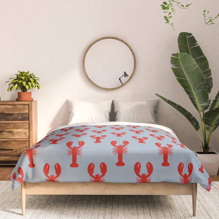 cape cod lobsters Comforter Gallery Image 3