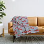 cape cod lobsters Throw Blanket Gallery Image 1