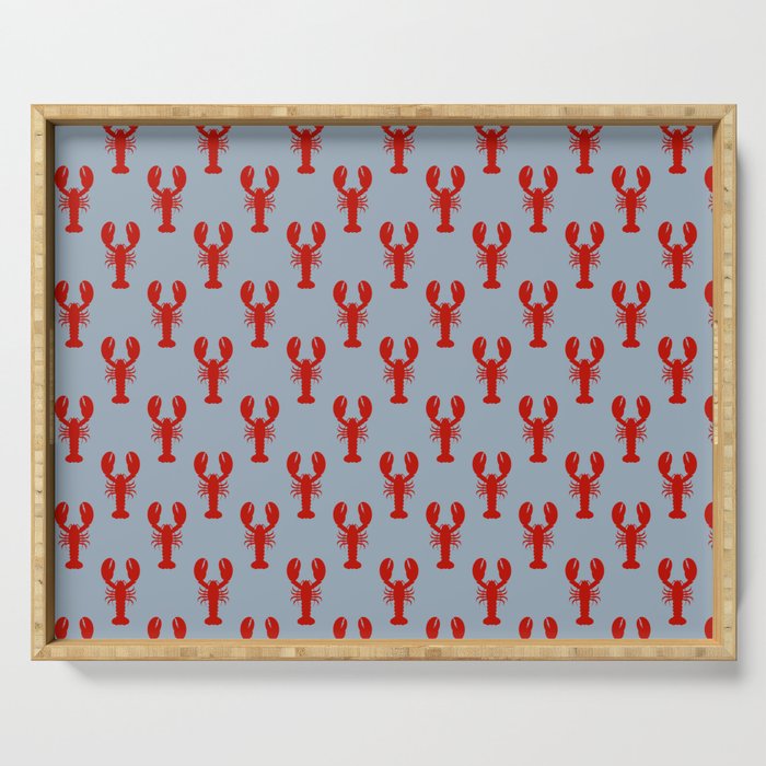 cape cod lobsters Serving Tray Gallery Image 1