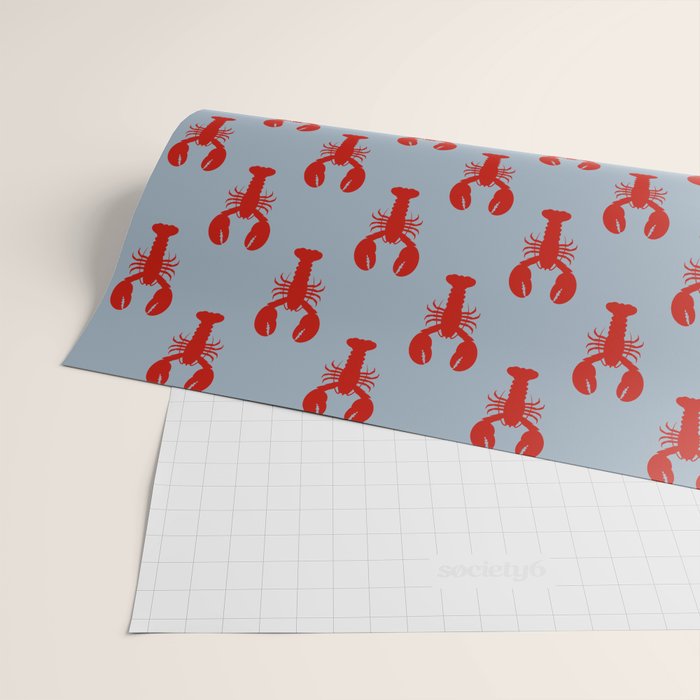 cape cod lobsters Wrapping Paper Gallery Image 2