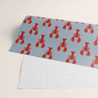 cape cod lobsters Wrapping Paper Gallery Image 2