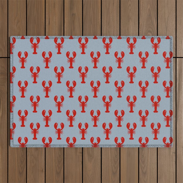 cape cod lobsters Outdoor Rug Gallery Image 1