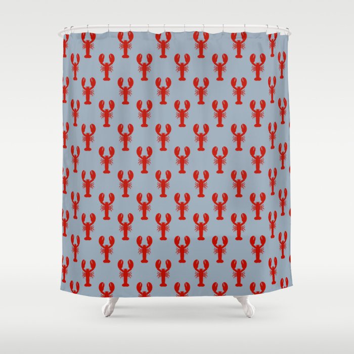 cape cod lobsters Shower Curtain Gallery Image 1