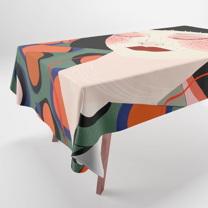 Sounds of Serenity Tablecloth Gallery Image 1