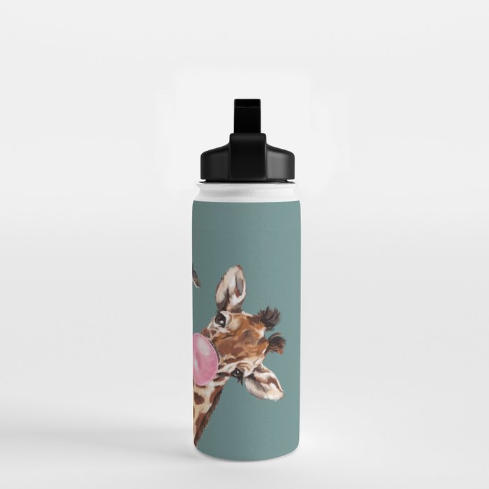 Bubble Gum Gang Dark Green Water Bottle Gallery Image 2