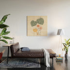 Cat and Plant 36 Wood Wall Art Gallery Image 2