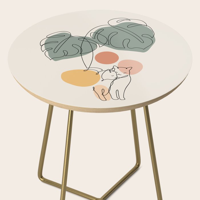 Cat and Plant 36 Side Table Gallery Image 2
