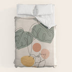 Cat and Plant 36 Duvet Cover Gallery Image 6