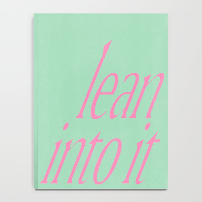 Lean Into It Notebook Gallery Image 4