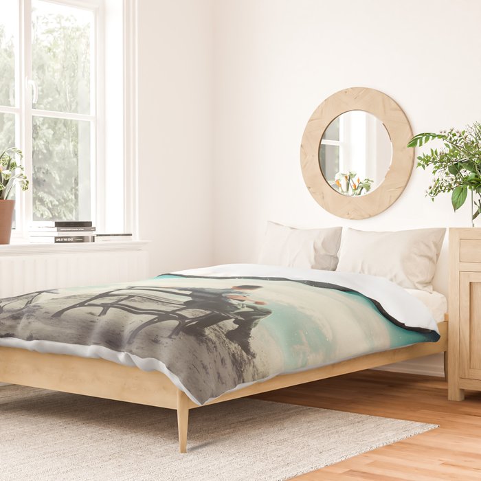 You Were There, in my Deepest Silence Duvet Cover Gallery Image 2