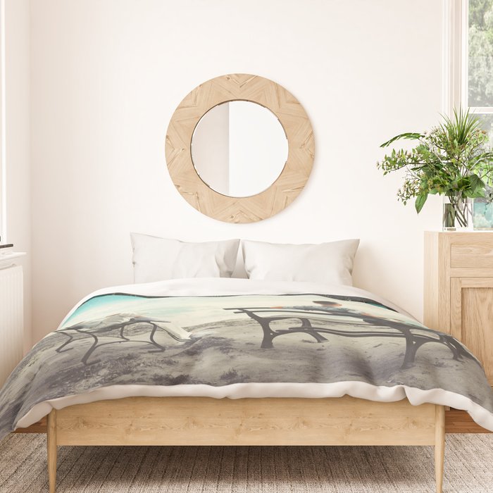 You Were There, in my Deepest Silence Duvet Cover Gallery Image 3