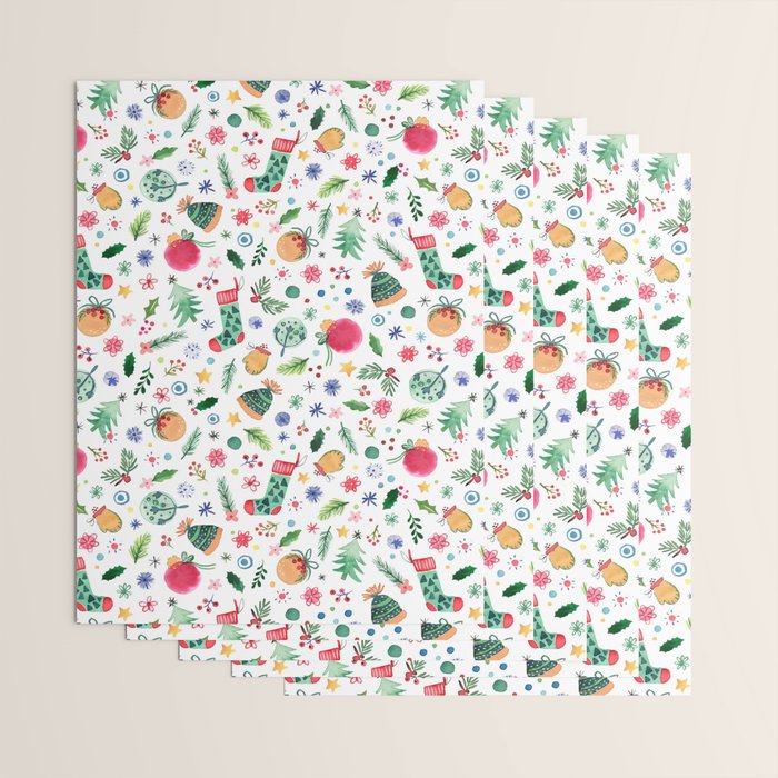 Holiday 2025 Christmas decor favorite things Wrapping Paper Gallery Image 3