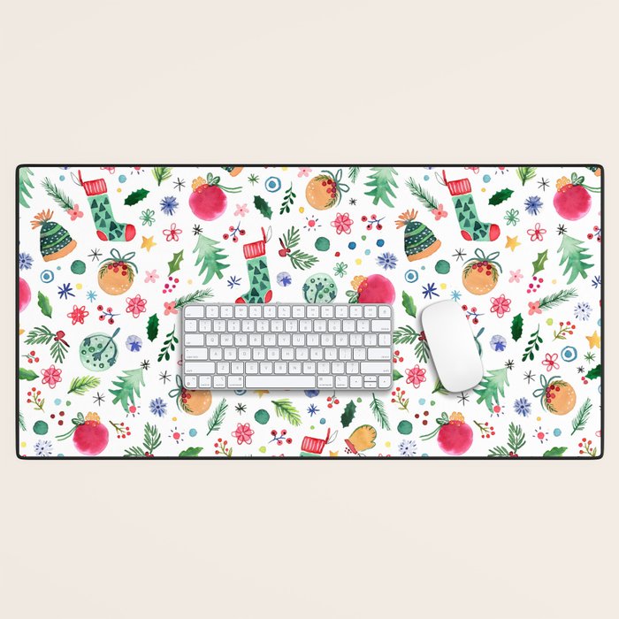 Holiday 2025 Christmas decor favorite things Desk Mat Gallery Image 1