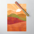 Autumn Landscape 3 Wrapping Paper Gallery Image 1