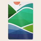 Oahu Shoreline Abstract Landscape Cutting Board Gallery Image 1