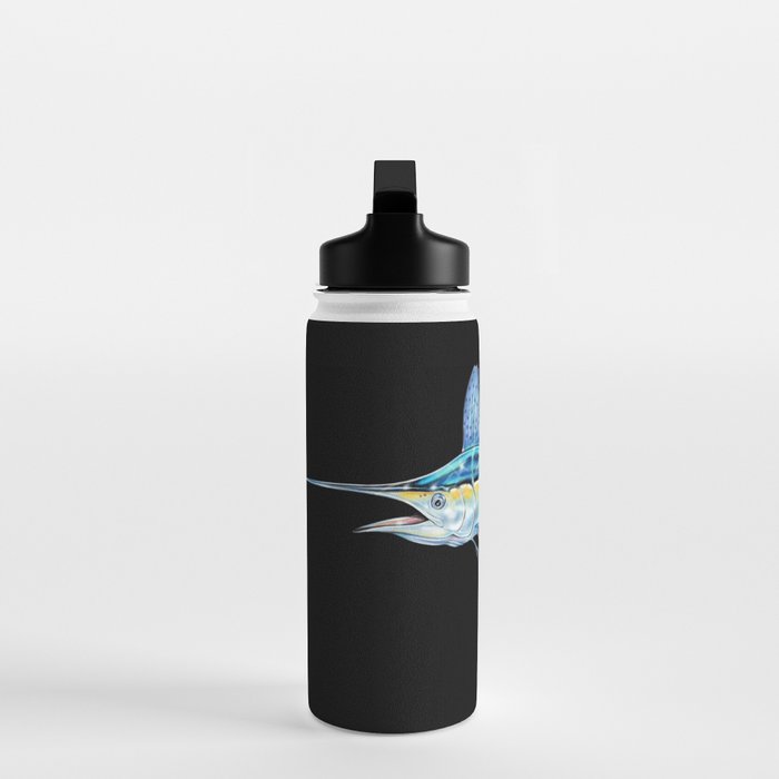 White Marlin Water Bottle Gallery Image 3