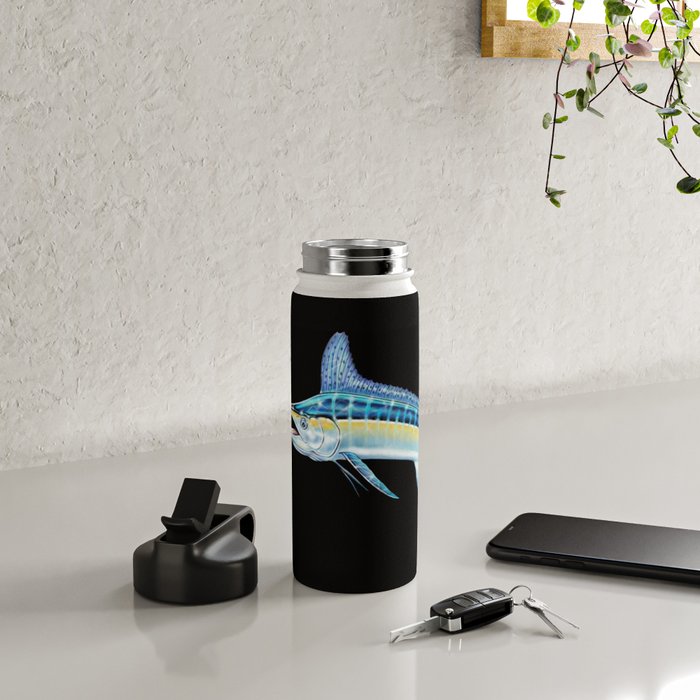 White Marlin Water Bottle Gallery Image 4