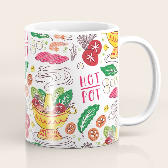 Hot Pot Shabu Shabu Soup Coffee Mug Gallery Image 1