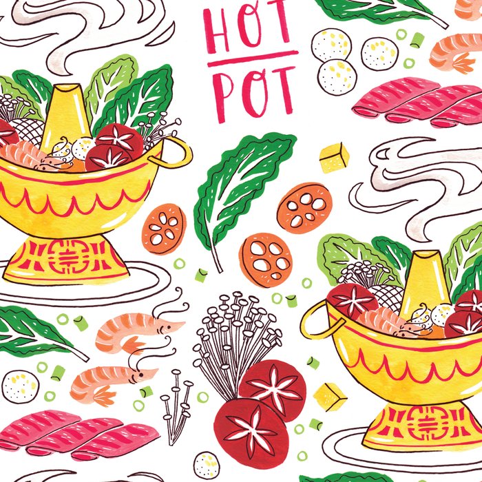 Hot Pot Shabu Shabu Soup Coffee Mug Gallery Image 2