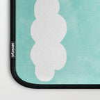 The Pursuit Of Happiness, Woman Ocean Travel Swim Illustration, Bohemian Fashion Tropical Laptop Sleeve Gallery Image 3