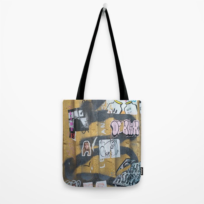 graffiti on the wall Tote Bag Gallery Image 2