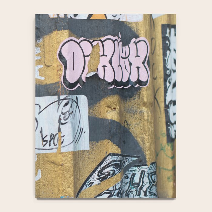 graffiti on the wall Notebook Gallery Image 4