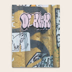 graffiti on the wall Notebook Gallery Image 4