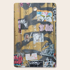 graffiti on the wall Cutting Board Gallery Image 1