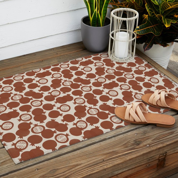 Pomegranate Bowl Outdoor Rug Gallery Image 2
