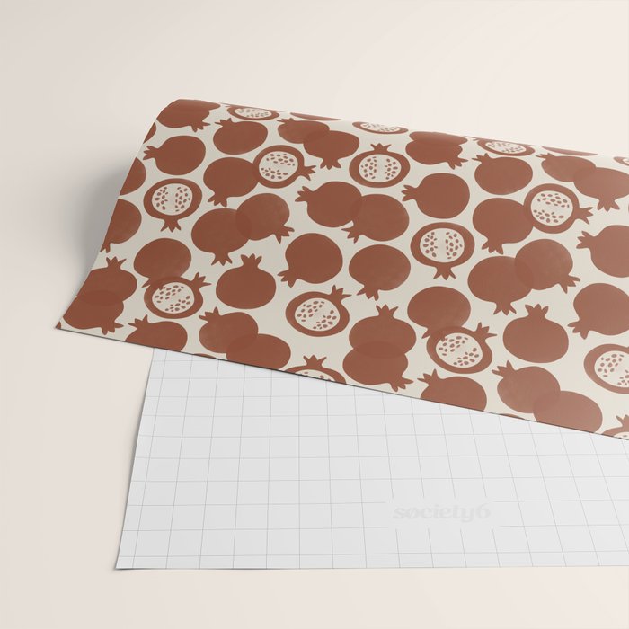 Pomegranate Bowl Wrapping Paper Gallery Image 2