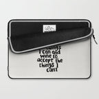 Give Me Coffee to Change the Things I Can and Wine to Accept the Things I Can't Laptop Sleeve Gallery Image 2