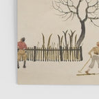 The Practice Slope winter skiing landscape painting by Franz Sedlacek  Poster Gallery Image 3