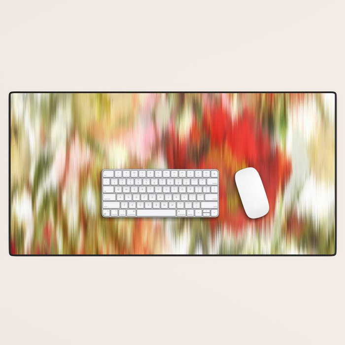 seamless pattern abstract texture background flowers Desk Mat Gallery Image 1