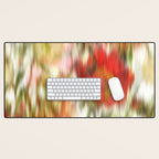 seamless pattern abstract texture background flowers Desk Mat Gallery Image 1